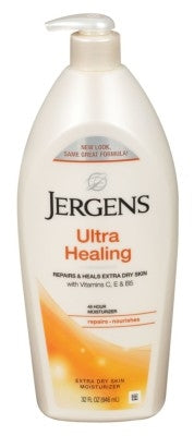 Jergens Ultra Healing 32oz Xtra Dry Skin Moisturizer Pump