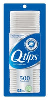 Q-Tips Cotton Swabs 500 Count .