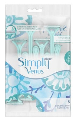 Gillette Womens Simply Venus Disposable Razors 9 Count