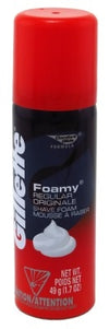 Gillette Foamy Shave Cream Regular 2oz (12in)