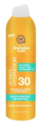 Australian Gold Continuous Spf#30 Spray 6oz Ultimate Hydr