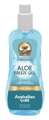 Australian Gold Aloe Freeze Spray Gel 8oz Cooling Formula