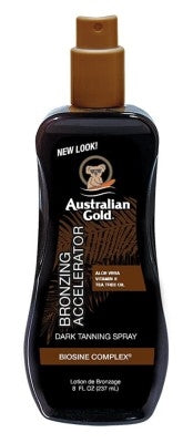 Australian Gold Accelerator Spray Gel With Bronzer 8oz