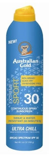 Australian Gold Continuous Spf#30 Spray Extreme Sport 6oz