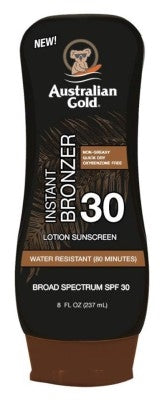 Australian Gold Spf#30 Lotion With Instant Bronzer 8oz