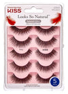 Kiss Looks So Natural Lashes Flirty 5-Pairs