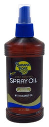 Banana Boat Deep Tanning Oil Spray 8oz No Sunscreen