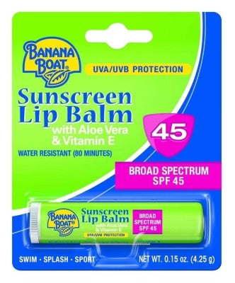 Banana Boat Spf#45 Lip Balm Sunscreen 0.15oz (10in)