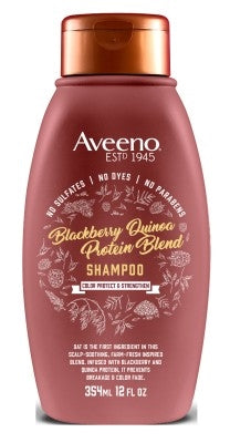 Aveeno Shampoo Blackberry Quinoa Protein Blend 12oz