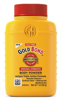 Gold Bond Body Powder Original Strength Medicated 1oz (12in)