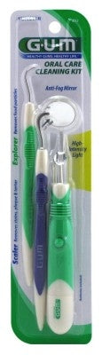 Gum Oral Care Cleaning Kit Scaler-Explorer-Mirror (6in)