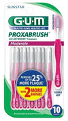 Gum Proxabrush Go Between Moderate 10 Count (6in)