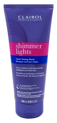 Clairol Shimmer Lights Violet Toning Mask 6.76oz