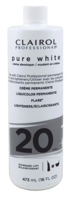 Clairol Pure White 20 Creme Developer Standard Lift 16oz