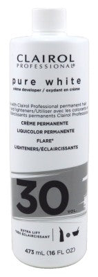 Clairol Pure White 30 Creme Developer Extra Lift 16oz