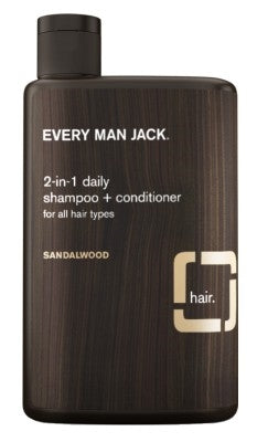 Every Man Jack Shampoo 2-In-1 Sandalwood 13.5oz