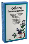 Colora Henna Powder Hair Color Black 2oz