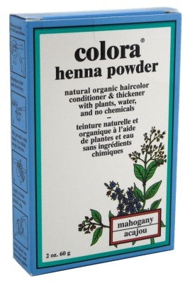 Colora Henna Powder Hair Color Mahogany 2oz