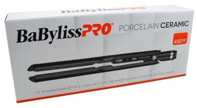 Babyliss Pro Flat Iron 1.5Inch Porcelain Ceramic