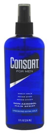 Consort Hair Spray 8oz Unscented X-Hold Pump Non-Aero