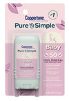 Coppertone Spf#50 Waterbabies Pure &amp; Simple Stick 0.49oz