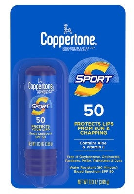 Coppertone Spf#50 Sport Lip Balm 0.13oz