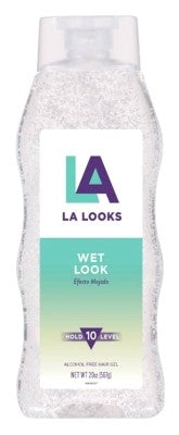 La Looks Gel #10 Wet Looks 20oz (Clear)