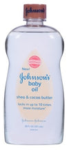 Johnsons Baby Oil Shea &amp; Cocoa Butter 20oz