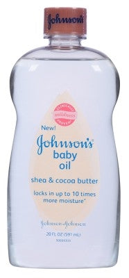 Johnsons Baby Oil Shea & Cocoa Butter 20oz