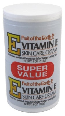 Fruit Of The Earth Bogo Cream Vitamin-E 4oz Jar