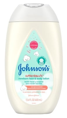 Johnsons Baby Cotton Touch Lotion Face & Body 13.6oz