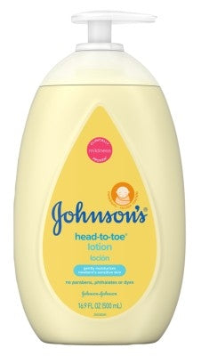 Johnsons Baby Head-To-Toe Lotion 16.9oz Pump