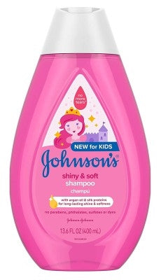 Johnsons Kids Shampoo 13.6oz Shiny And Soft