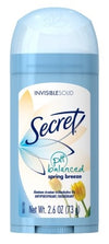 Secret Deodorant Spring Breeze Solid 2.6oz