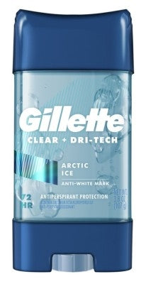 Gillette Deodorant Clear + Dri -Tech Artic Ice 3.8oz