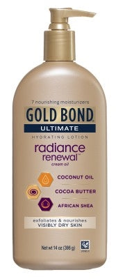 Gold Bond Ultimate Radiance Renewal Lotion 14oz Pump