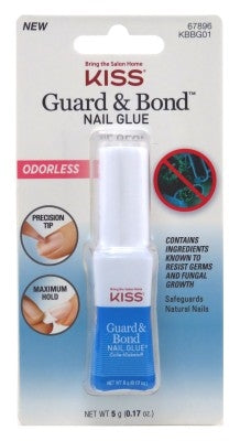 Kiss Guard & Bond Nail Glue 0.17oz Odorless