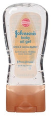 Johnsons Baby Oil Gel Shea &amp; Cocoa Butter 6.5oz