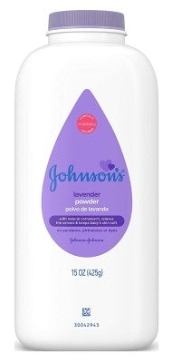 Johnsons Baby Powder Calming Lavender Pure Cornstarch 15oz