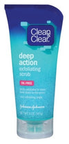 Clean &amp; Clear Scrub Deep Action Exfoliating 5oz Oilfree