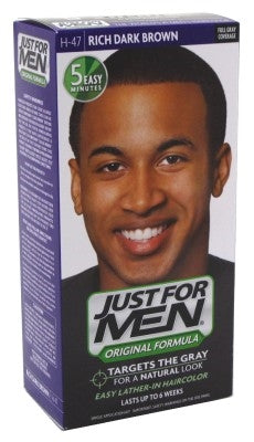 Just For Men Shampoo In #H-47 Haircolor Rich Dark Brown