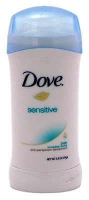 Dove Deodorant 2.6oz Invisible Solid Sensitive Skin