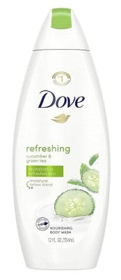 Dove Body Wash 12oz Go Fresh Cucumber & Green Tea