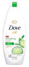 Dove Body Wash 22oz Go Fresh Cucumber &amp; Green Tea