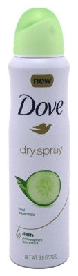 Dove Deodorant 3.8oz Dry Spray Cool Essentials Antiperspirant