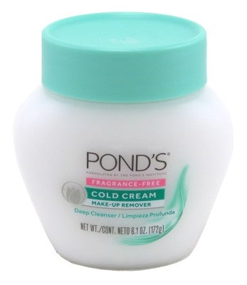 Ponds Cold Cream Make-Up Remover Fragrance-Free 6.1oz