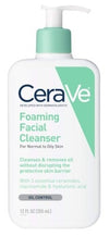 Cerave Facial Foaming Cleanser 12oz Pump