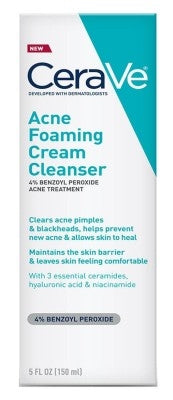 Cerave Acne Foaming Cream Cleanser 5oz