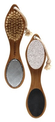 Bamboo Foot Tool 4-In-1 .