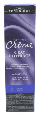 Loreal Excel Creme Color #8 Medium Blonde 1.74oz